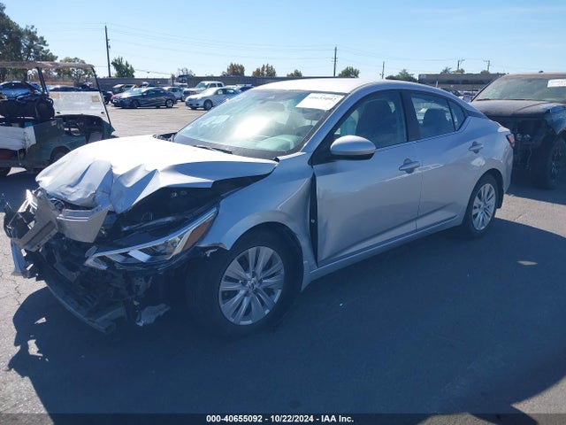 Nissan Sentra S Xtronic Cvt 2021 3N1AB8BV3MY259375 Image 2