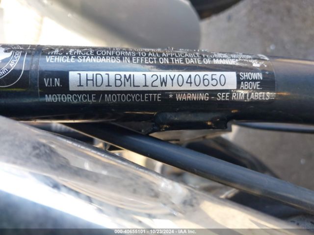 1998 HARLEY-DAVIDSON FLSTF 1HD1BML12WY040650 Photo 9
