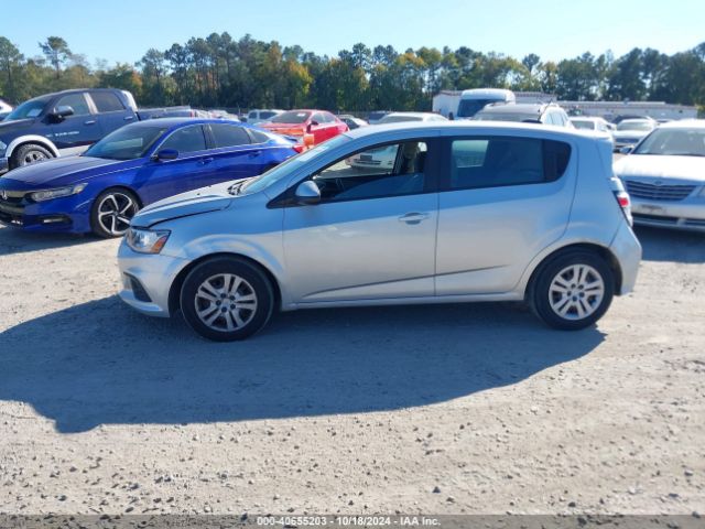 1G1JG6SB9K4137797 Chevrolet Sonic Lt Auto