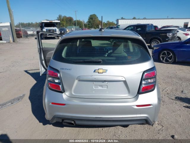 1G1JG6SB9K4137797 Chevrolet Sonic Lt Auto