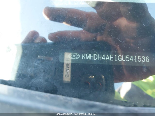 Hyundai ELANTRA SE 2016 KMHDH4AE1GU541536 Image 9