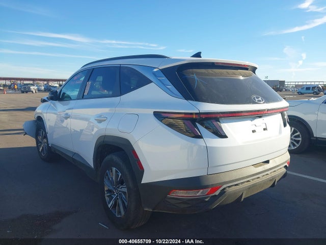 KM8JBCA11PU131427 Hyundai Tucson Hybrid Blue