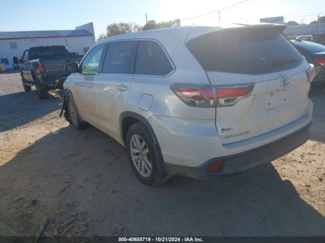 5TDBKRFH5GS256565 Toyota Highlander Le V6