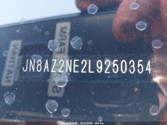 JN8AZ2NE2L9250354 Infiniti Qx80 Limited Awd