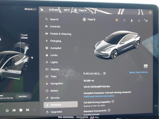 2023 TESLA MODEL 3 5YJ3E1EA9PF700794 Photo 6
