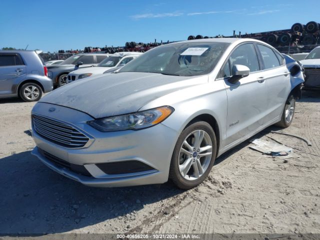 3FA6P0LU7JR152627 Ford Fusion Hybrid Se