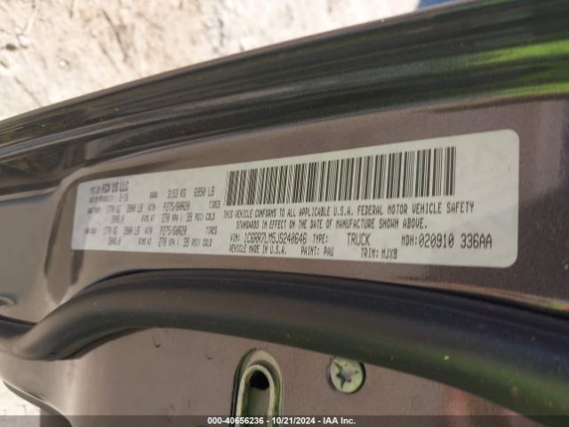 1C6RR7LM5JS240646 RAM 1500