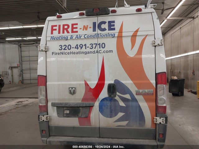 3C6URVJG6JE112074 RAM Promaster 3500 Cargo Van High Roof 159 Wb Ext