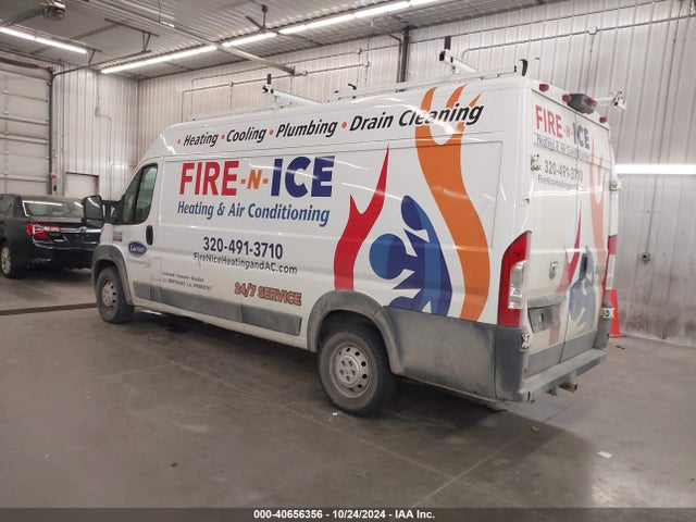 3C6URVJG6JE112074 RAM Promaster 3500 Cargo Van High Roof 159 Wb Ext