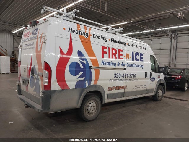 3C6URVJG6JE112074 RAM Promaster 3500 Cargo Van High Roof 159 Wb Ext