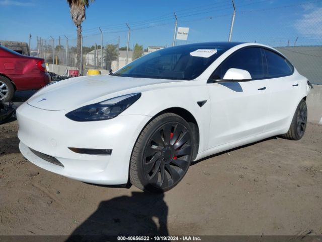 5YJ3E1EC0MF001616 Tesla Model 3 Performance Dual Motor All-wheel Drive