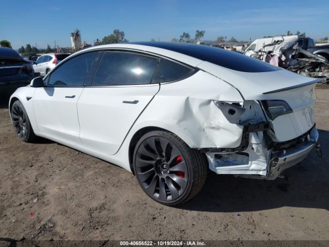 5YJ3E1EC0MF001616 Tesla Model 3 Performance Dual Motor All-wheel Drive