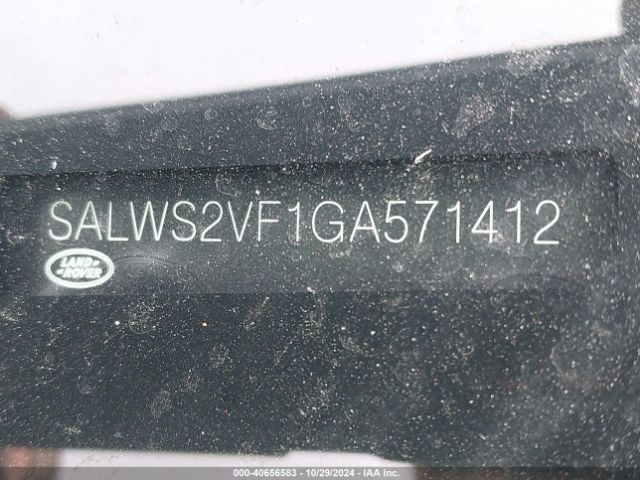 SALWS2VF1GA571412 Land Rover Range Rover Sport 3.0l V6 Supercharged Hse