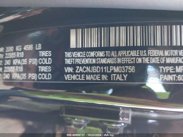 ZACNJBD11LPM03756 Jeep Renegade Limited 4x4