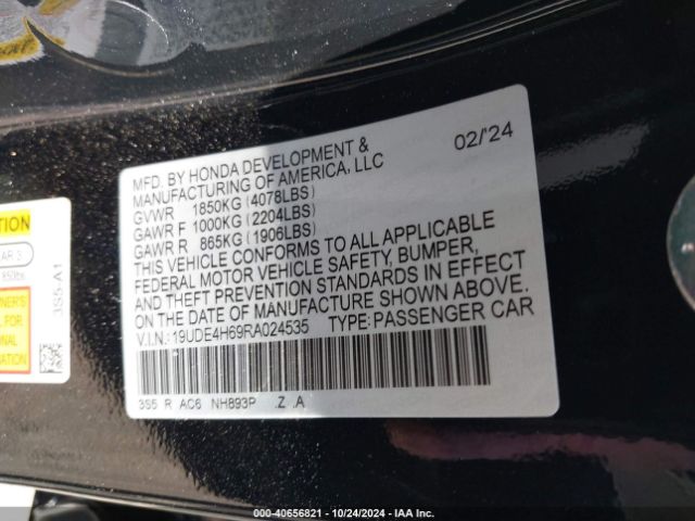 19UDE4H69RA024535 Acura Integra A-spec W/ Technology