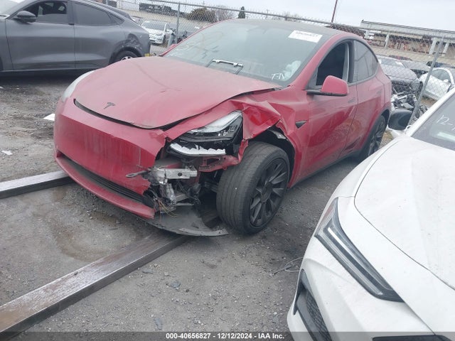 2022 TESLA MODEL Y 7SAYGDEEXNF350824 Photo 1