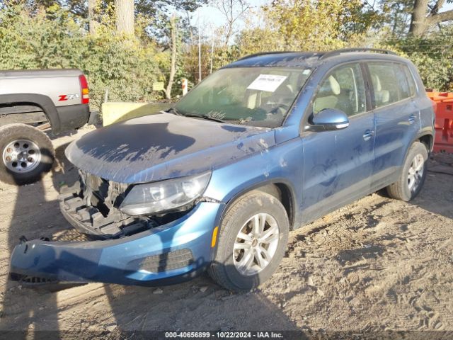 WVGBV7AX2HW513155 Volkswagen Tiguan 2.0t S