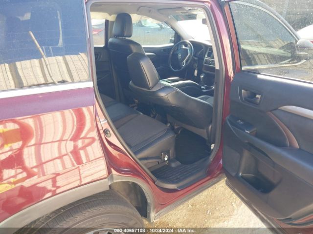 5TDZZRFH3JS242911 Toyota Highlander Le Plus