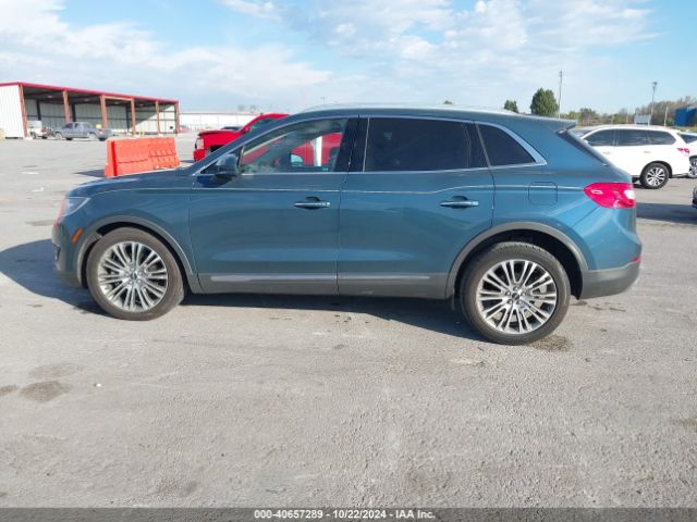 2LMTJ6LR2GBL76456 Lincoln Mkx Reserve