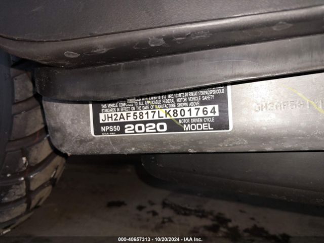2020 HONDA NPS50 JH2AF5817LK801764 Photo 9