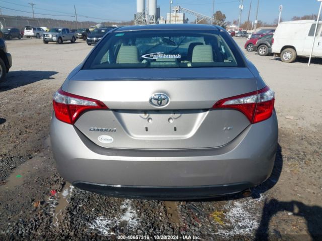 2T1BURHE2EC105167 Toyota COROLLA LE