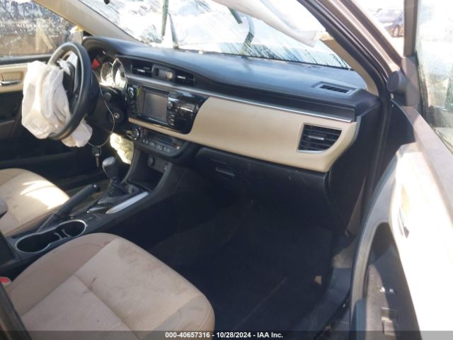 2T1BURHE2EC105167 Toyota COROLLA LE