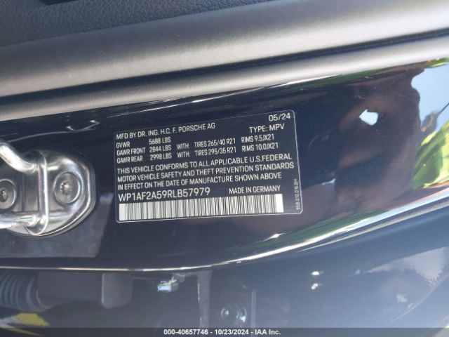 WP1AF2A59RLB57979 Porsche Macan Gts