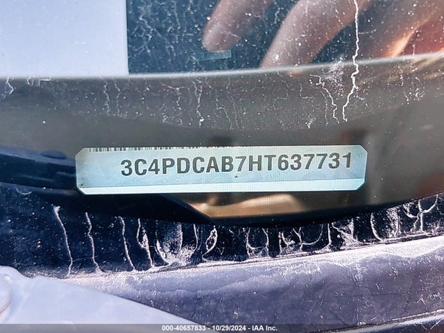 Dodge JOURNEY SE 2017 3C4PDCAB7HT637731 Image 9
