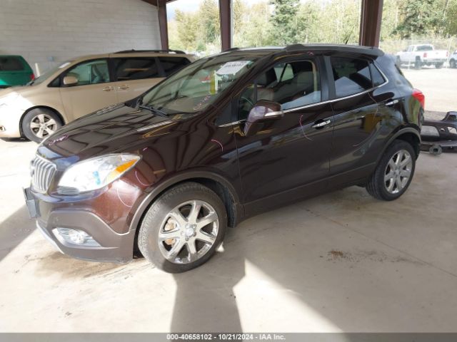 KL4CJCSB1EB650519 Buick Encore Leather