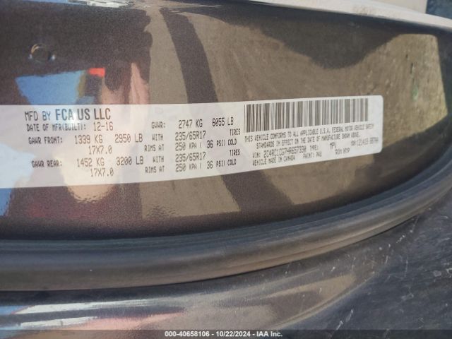 2C4RC1CG7HR657330 Chrysler Pacifica Lx