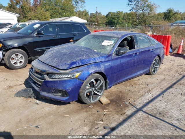 1HGCV3F24NA014351 Honda Accord Hybrid Sport
