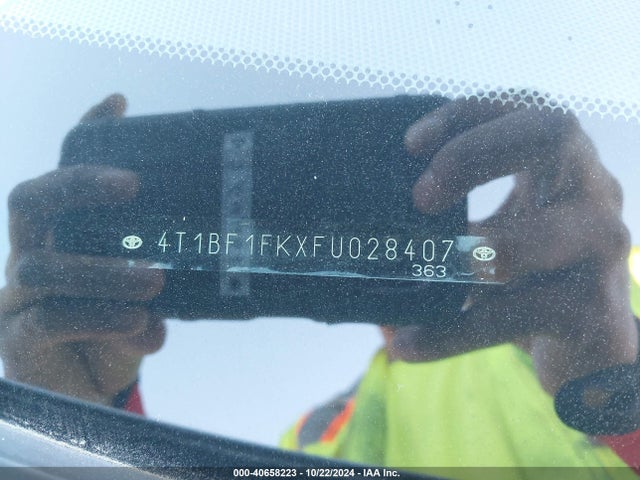 Toyota CAMRY SE 2015 4T1BF1FKXFU028407 Image 9