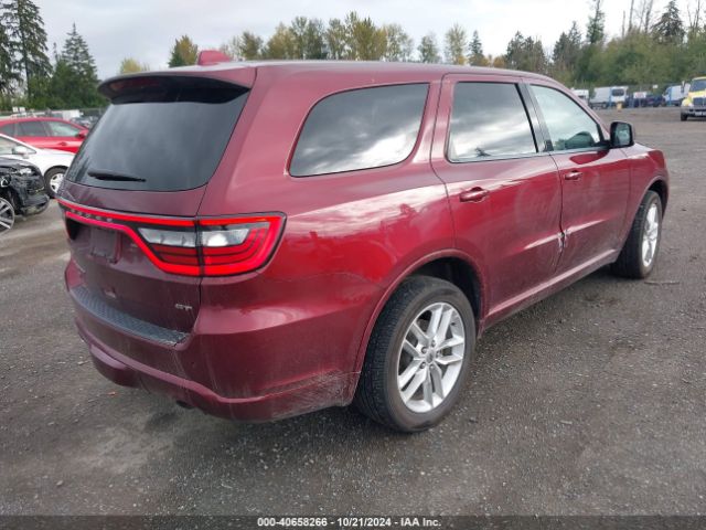 1C4RDJDG5NC136221 Dodge Durango Gt Plus Awd