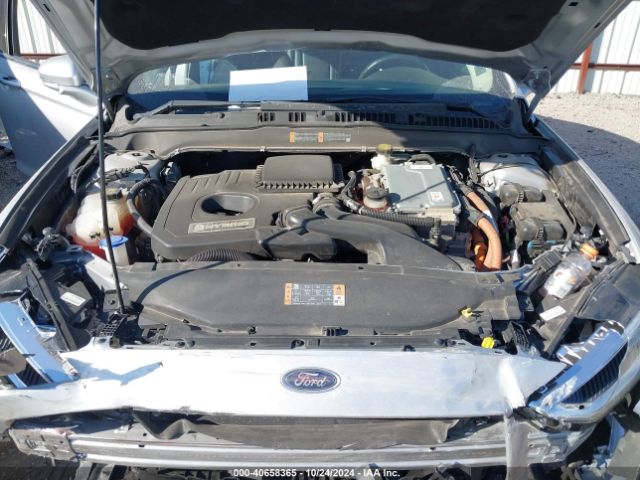 3FA6P0RU0JR120593 Ford Fusion Hybrid Titanium