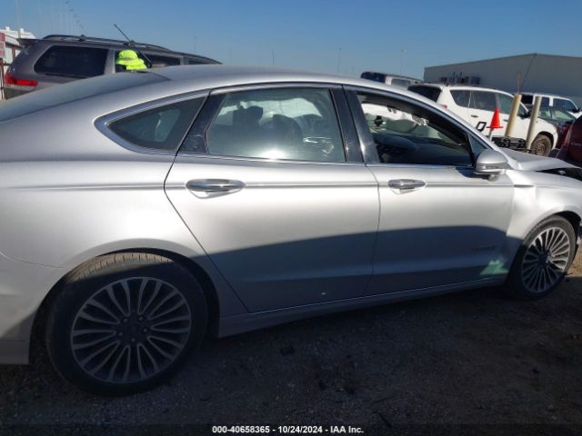 3FA6P0RU0JR120593 Ford Fusion Hybrid Titanium