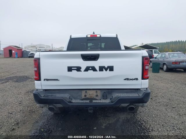 1C6SRFLPXSN576718 RAM 1500 Rebel  4x4 5'7 Box