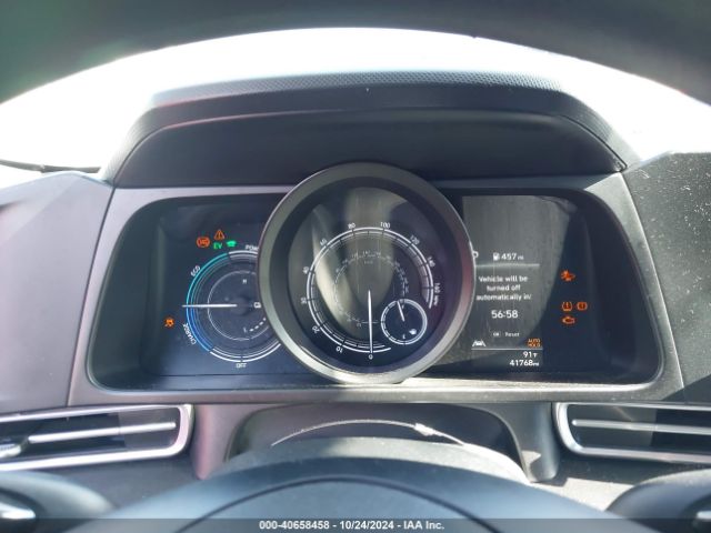 KMHLM4AJ2NU031259 Hyundai Elantra Hybrid Blue