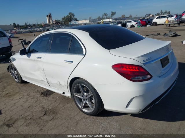 55SWF4JB9GU151350 Mercedes-Benz C 300 Luxury/sport