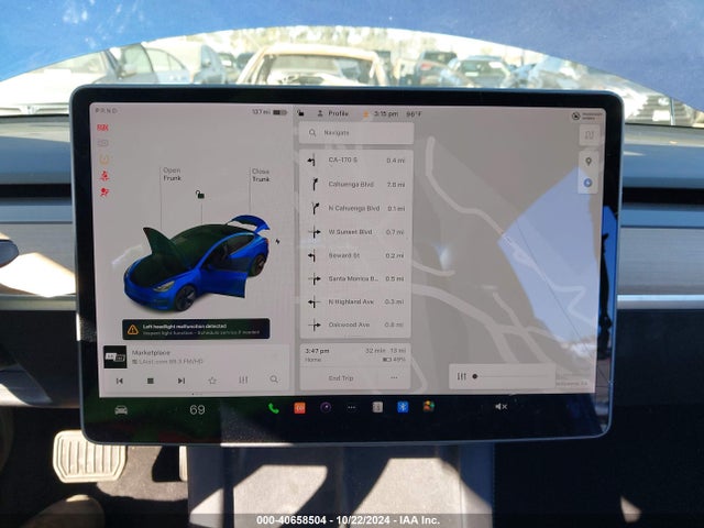 Tesla Model 3 Standard Range Plus Rear-wheel Drive 2021 5YJ3E1EA1MF921513 Image 16