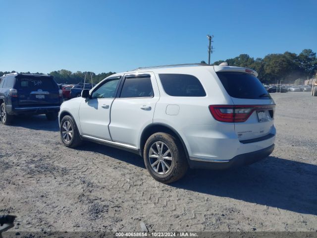1C4RDHDG2GC386995 Dodge DURANGO LIMITED