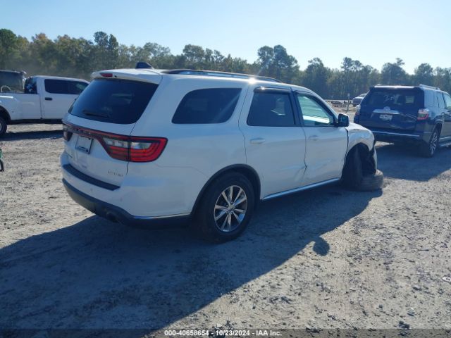 1C4RDHDG2GC386995 Dodge DURANGO LIMITED