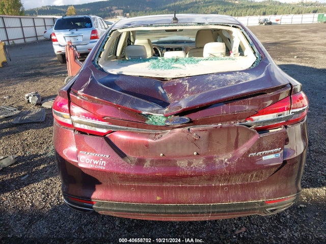 Ford Fusion Platinum 2018 3FA6P0D99JR115637 Image 17