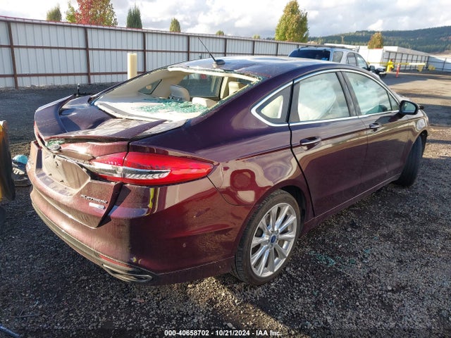 Ford Fusion Platinum 2018 3FA6P0D99JR115637 Image 4