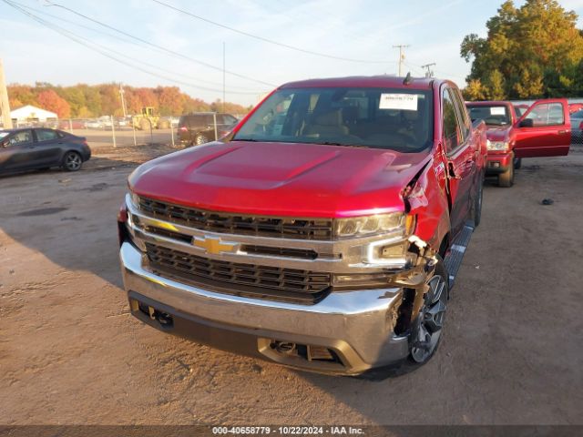 1GCRYDEDXMZ160830 Chevrolet Silverado 1500 4wd  Standard Bed Lt