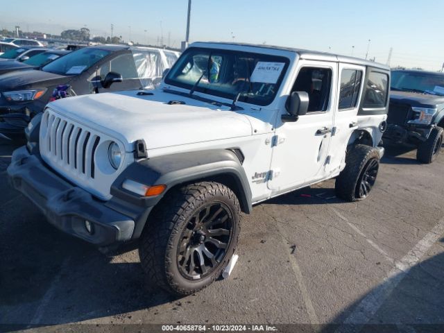 1C4HJXDN0JW263697 Jeep Wrangler Unlimited Sport 4x4