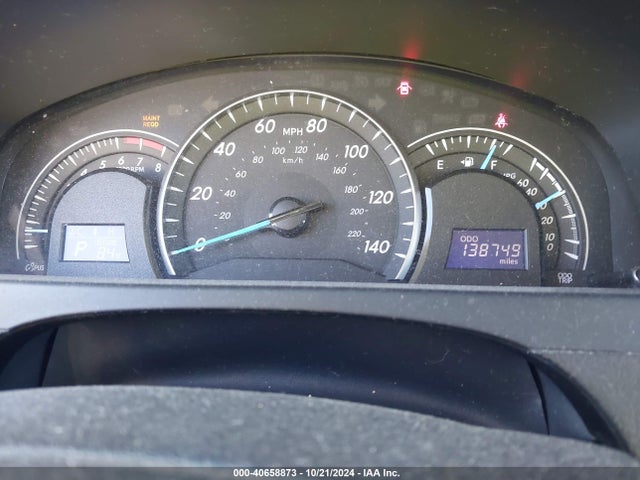 2012 Toyota Camry Le მანქანა იყიდება აუქციონზე, vin: 4T1BF1FK6CU054952, აუქციონის ნომერი: 40658873