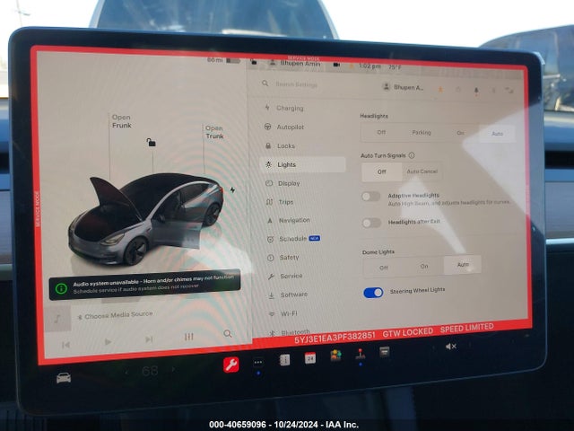Tesla Model 3 Rear-wheel Drive 2023 5YJ3E1EA3PF382851 Image 19