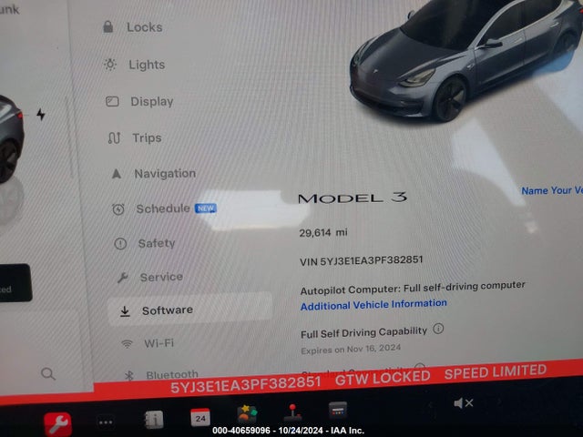 2023 TESLA MODEL 3 5YJ3E1EA3PF382851 Photo 6