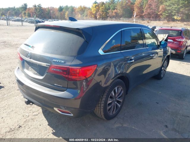 5FRYD4H49GB013636 Acura Mdx Technology   Acurawatch Plus Packages/technology Package