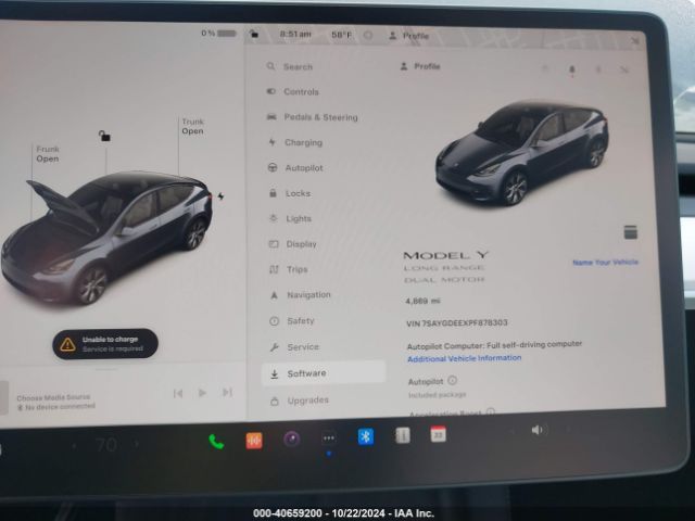 2023 TESLA MODEL Y 7SAYGDEEXPF878303 Photo 6
